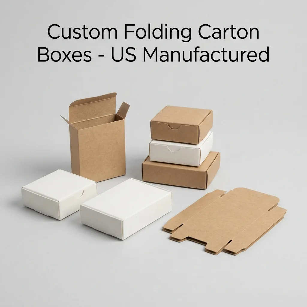 Custom Folding Carton Boxes in the USA: Sourcing From a US Manufacturer