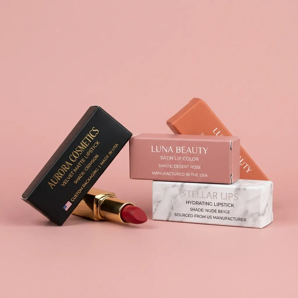 Custom Lipstick Boxes in the USA: Sourcing From a US Manufacturer
