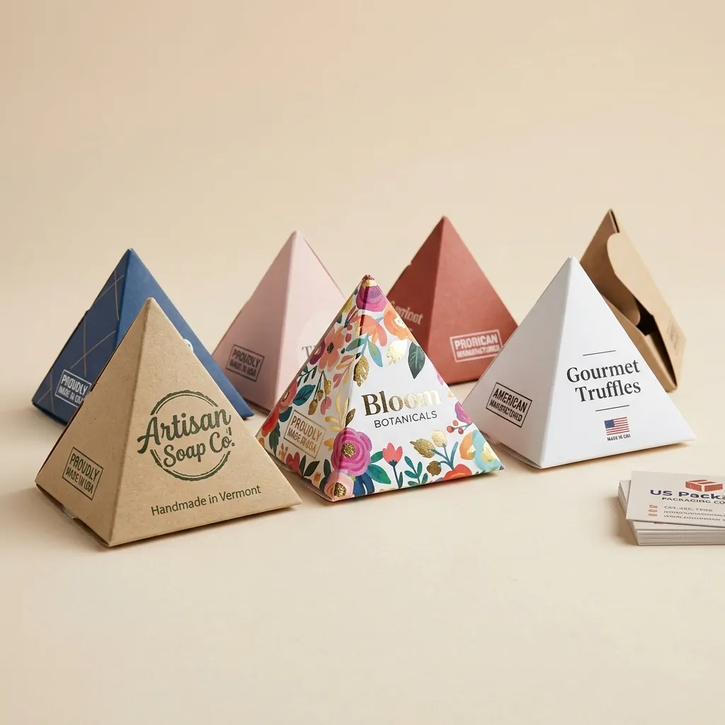 Custom Pyramid Boxes in the USA: Sourcing From a US Manufacturer