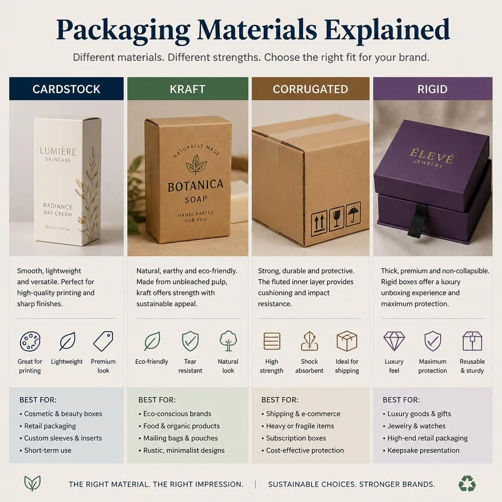 Packaging Materials: The Complete Guide to Box Stocks