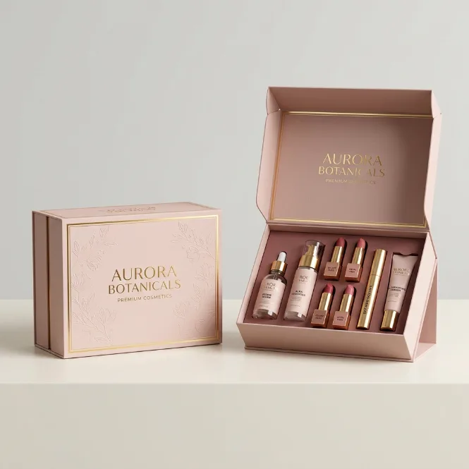 Custom printed cosmetic display boxes with your logo