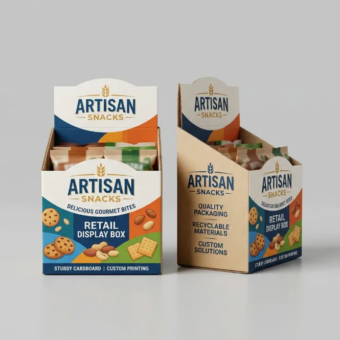 Custom printed retail display boxes with your logo