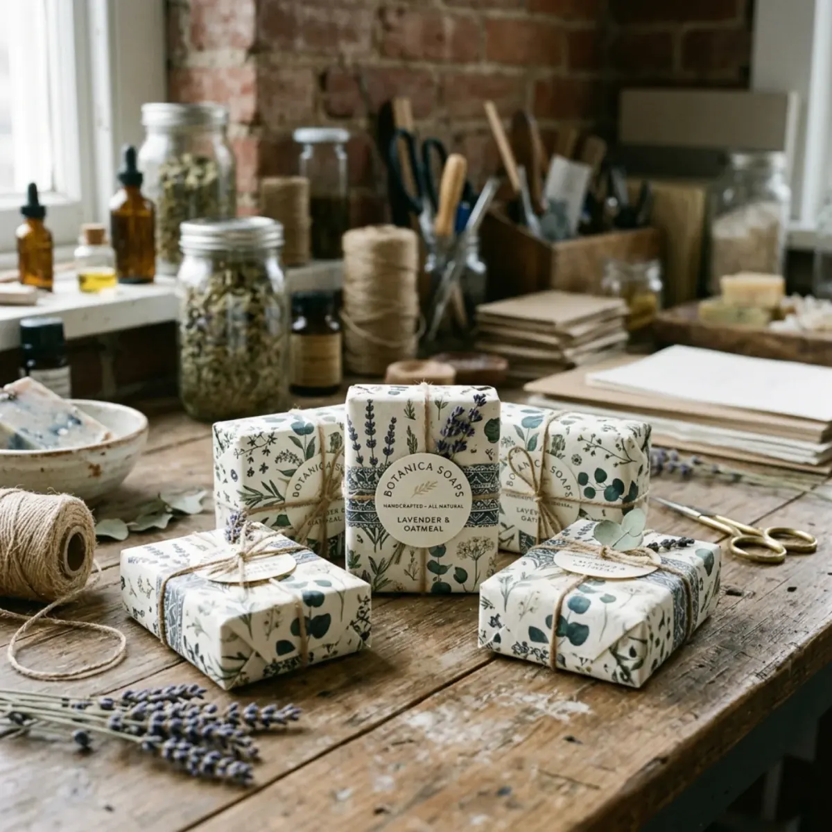 Custom Soap Wrapping Paper image 3