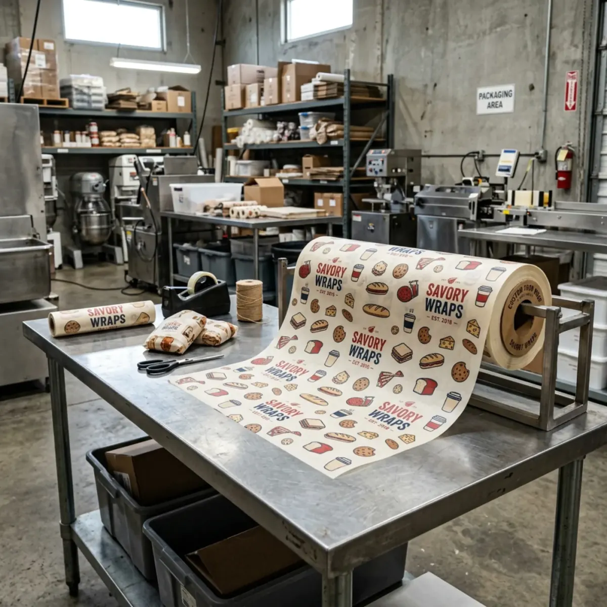 Custom Wax Paper