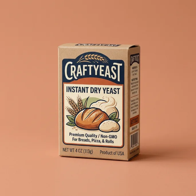 Custom printed yeast boxes with your logo