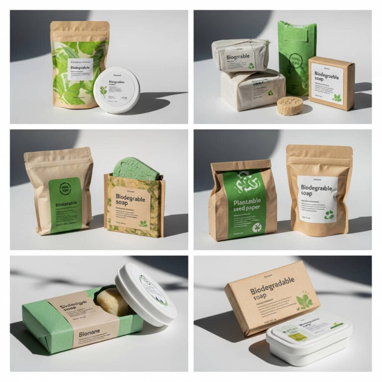Biodegradable Soap Packaging Ideas