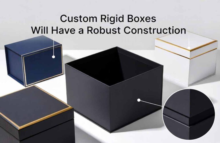 Custom Rigid Boxes Will Have a Robust Construction