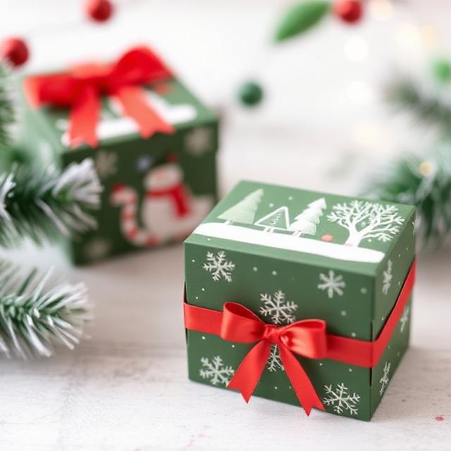 Make Your Own Custom Printed Christmas Soap Boxes