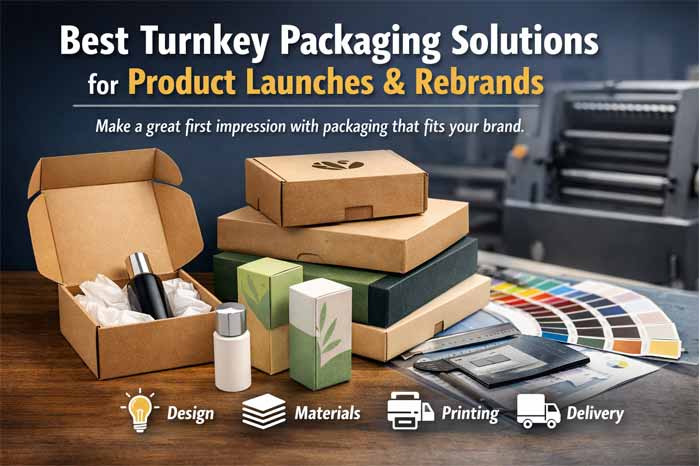 Turnkey Packaging Solution for Product Launches and Rebrand